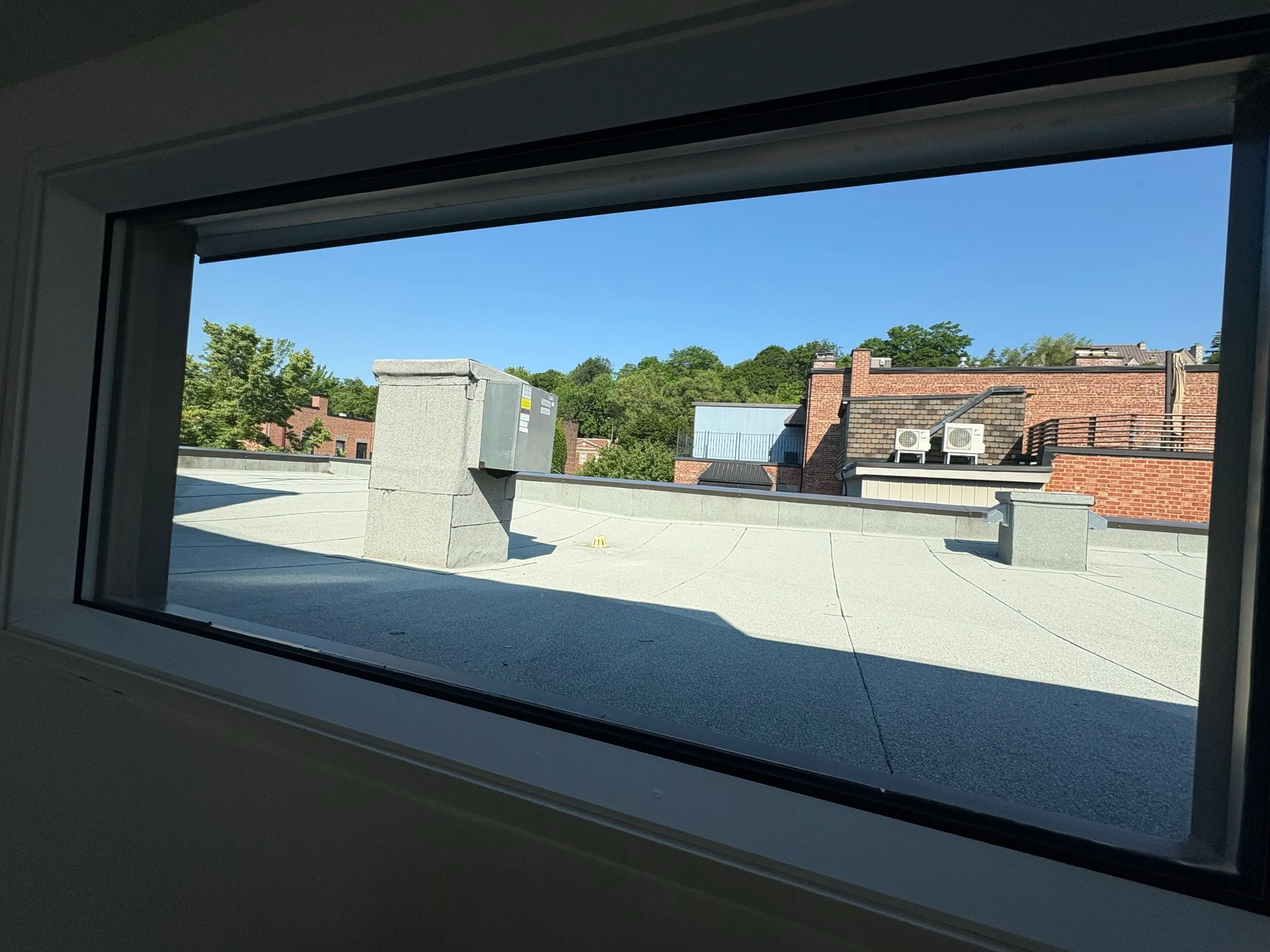 Interior window cleaning